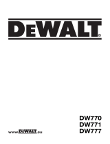 DeWalt DW777-CH T 2 El manual del propietario