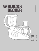 Black & Decker FP800 Manual de usuario