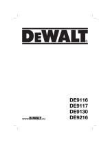 DeWalt DE9116 Manual de usuario