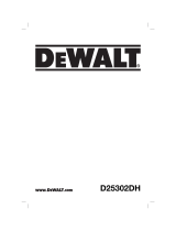 DeWalt D25302DH Manual de usuario