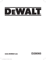 DeWalt D28065 Manual de usuario