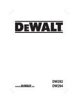 DeWalt DW292 El manual del propietario