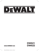 DeWalt DW622 Manual de usuario