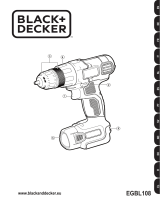 Black & Decker EGBL108 Manual de usuario