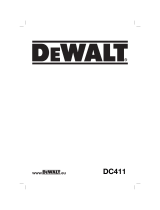 DeWalt DC411 Manual de usuario