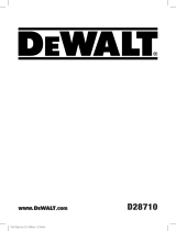 DeWalt D28710 Manual de usuario