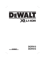 DeWalt DCF815 T 2 El manual del propietario