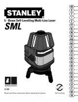 Stanley SML Manual de usuario