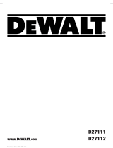 DeWalt D27112 Manual de usuario