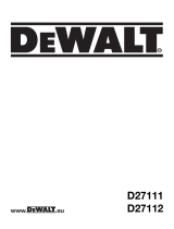 DeWalt D27112 T 2 El manual del propietario