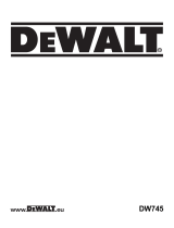 DeWalt DW745 T 3 El manual del propietario