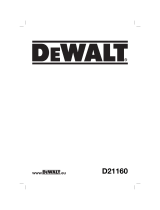 DeWalt D21160 El manual del propietario