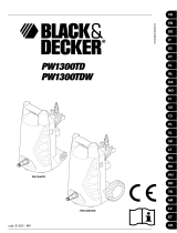 Black & Decker PW1300TD Manual de usuario
