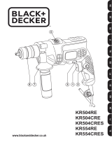 Black & Decker KR554CRESK Manual de usuario