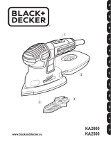 BLACK+DECKER KA2500 Manual de usuario