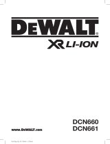 DeWalt DCN660 El manual del propietario