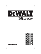 DeWalt DCH275 Manual de usuario