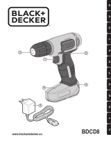 Black & Decker BDCD8 Manual de usuario