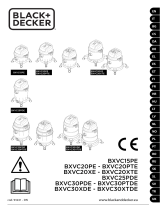 Black & Decker BXVC30XTDE Manual de usuario