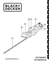 Black & Decker GTC36552PC Heckenschere El manual del propietario