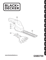 Black & Decker GSBD700 El manual del propietario