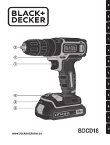 Black & Decker BDCD18 El manual del propietario
