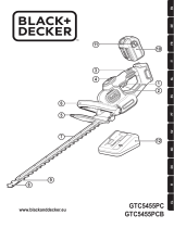BLACK+DECKER GTC5455PC Heckenschere El manual del propietario