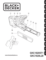 Black & Decker GKC1820ST1 Manual de usuario