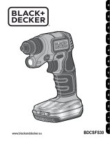 Black & Decker BDCSFS30 Manual de usuario