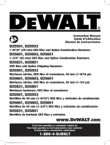 DeWalt D25651 El manual del propietario