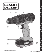 Black & Decker BDCDD12USB Manual de usuario