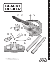 Black & Decker DVA315JF Manual de usuario