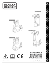 Black & Decker BXUP750PTE Manual de usuario