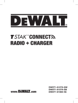 DeWalt T STAK CONNECT  DWST1-81079-GB Manual de usuario