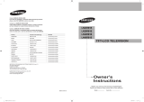 Samsung LE26R81B Manual de usuario
