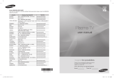 Samsung PS42A410 Manual de usuario