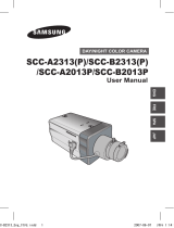 Samsung SCC-B2013P Manual de usuario