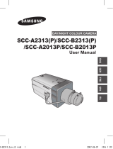 Samsung SCC-A2013P Manual de usuario