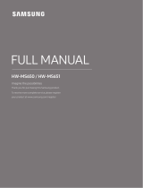 Samsung HW-MS651 Manual de usuario