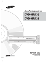 Samsung DVD-HR738 Manual de usuario