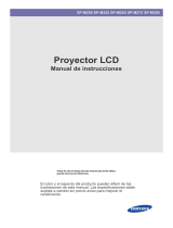 Samsung HD Projector M255 Manual de usuario