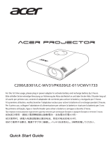 Acer C200 Manual de usuario