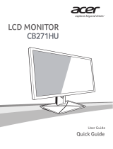 Acer CB271HU Guía de inicio rápido