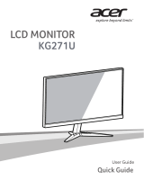 Acer KG271U Manual de usuario