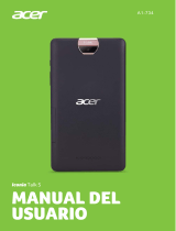 Acer A1-734 Manual de usuario