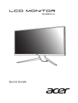 Acer BX320HK Guía de inicio rápido