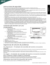 Acer P246HL Guía de inicio rápido