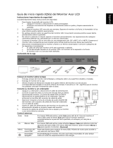 Acer B193WL Guía de inicio rápido