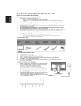 Acer B206HQL Guía de inicio rápido