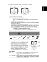 Acer B203HV Guía de inicio rápido